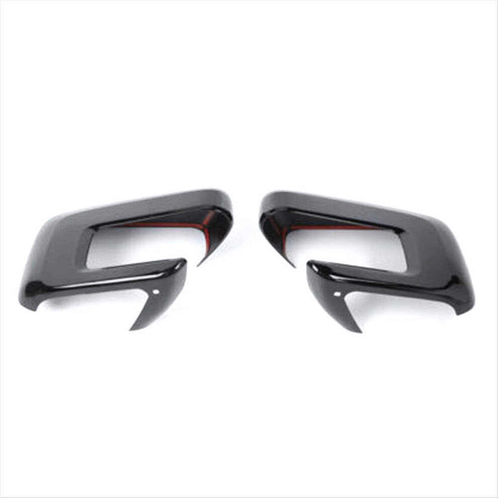1Pair Front Side Rearview Mirror Caps Cover Decora 4853093998442