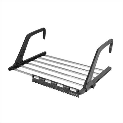 Folding Towel Radiator with 5 Rails - Clothes and