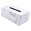 Rectangular Marble PU Leather Tissue Box Cover Nap 5