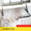 Folding Towel Radiator with 5 Rails - Clothes and 4