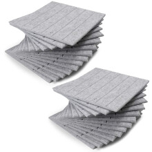 24 Pcs Sound-Absorbing Panels Sound Insulation Pad