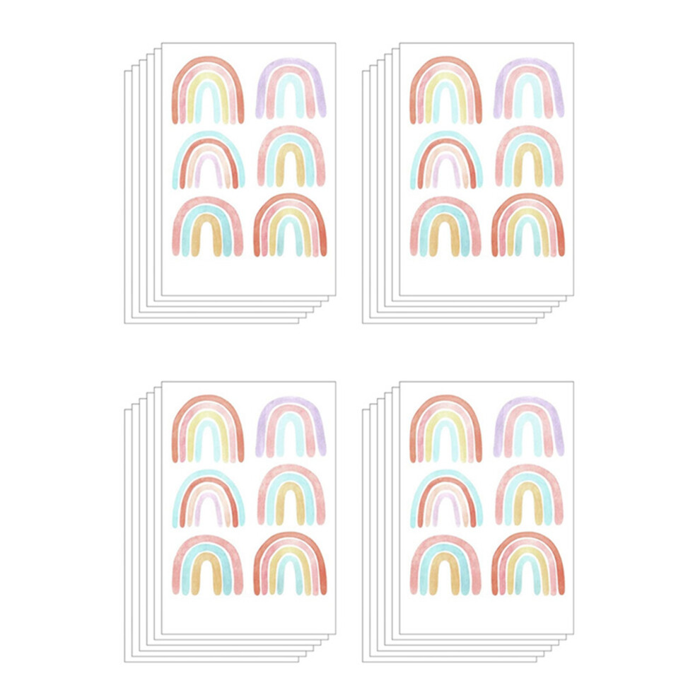 Melitt Rainbow Bedroom Decor For Girls Colorful Wall Deca
