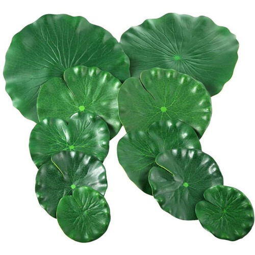 60 Pieces 5 Kinds Artificial Floating Foam Lotus L 2