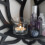 Lotus Corner Shelf Wooden Wall Mount Floating Shel 7