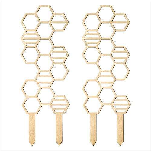 Pothos Plant Climber Support,Wooden Honeycomb Indo 2