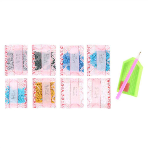 2X 5D Art Round Full Diamond Carp Kits Embroidery 2