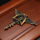 2X Antique Door Knocker Eagle Head for Front Home 6