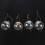 Clear DIY Baubles Shatterproof Seamless Plastic XM 9