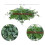3X Greenery Artificial Front Door Wreath Hanging E 9