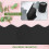 8 Rolls Bulletin Board Border,Black Scalloped Bord 8