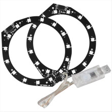 For LED Light Strip RGB 8 Colors 400 Effects Picku