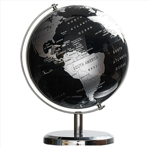 2X World Globe Constellation Map for Home Table De 2