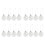 Clear DIY Baubles Shatterproof Seamless Plastic XM 2