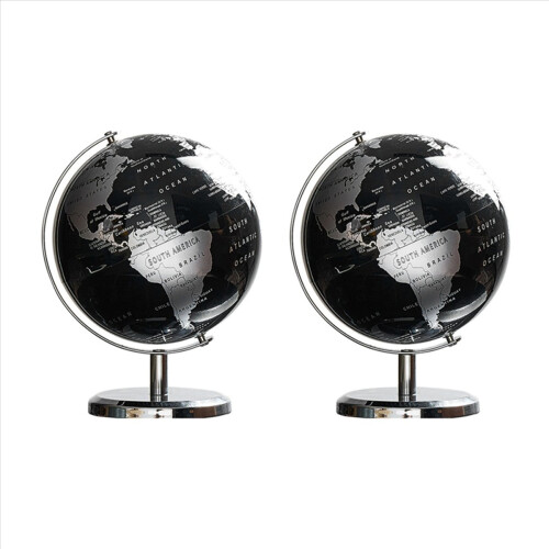 2X World Globe Constellation Map for Home Table De 1