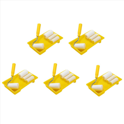 30Pcs Mini Foam Paint Roller Painting Decorating K
