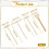 Rake Tool Set - 4 Miniature Sand Rakes for Deskto 6