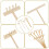Rake Tool Set - 4 Miniature Sand Rakes for Deskto 4