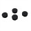 Frame Hole Cover Caps Plug Decorative Cap for Dia 2