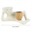Relaxing Person Holding Pot Planter with Drainage 3