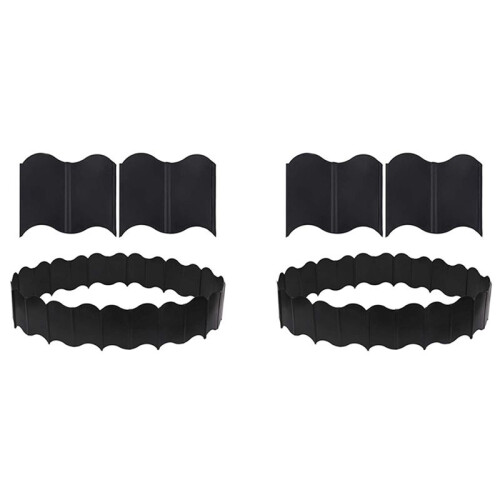 Garden Lawn Edging - 40 Pack Landscape Border Flex