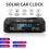 2X Car Solar Digital Clock with LCD Time Date In-C 7