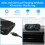 2X Car Solar Digital Clock with LCD Time Date In-C 3
