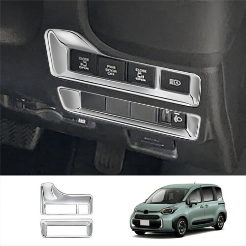 Car Multi-Function Button Decorative Frame Cover T 2