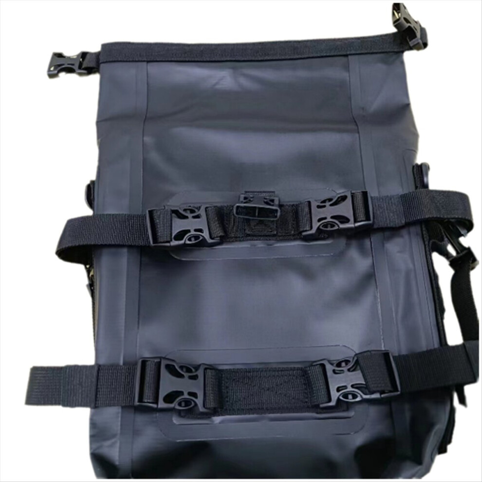 Motorbike Rear Rack Trunk Storage Bag Waterproof Motorcycle Bumper Wit 4852430029177