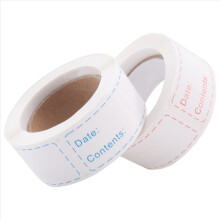 300 stuks verwijderbare vriezerlabels 1 x 3 inch voedselbewaarstickers, koeling
