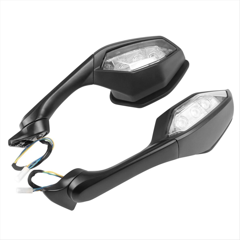 Motorcycle Rear View Mirrors With Turn Signals For R1 R6 Yzf-R1 Yzf-R6 4852430052731