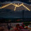 Lampes solaires étanches pour parasol de terrasse avec télécommande 5