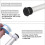 Anode en magnésium pour chauffe-eau, raccord 3/4 NPT, quatre sections jointes Constan 5