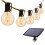G40 Solar Powered Led Lights 18Ft Outdoor Patio Globe String Bistro Ya 2