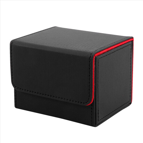 Sidekick 100+ XL – Boîte De Rangement Convertible Pour 100 Cartes Double-pochette – Chargement Latéral – Bleu/orange