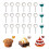 Σετ Διακόσμησης για Cupcakes και Μαρμελάδα 100 Τεμαχίων, Πλαστικό Eye Dr 3