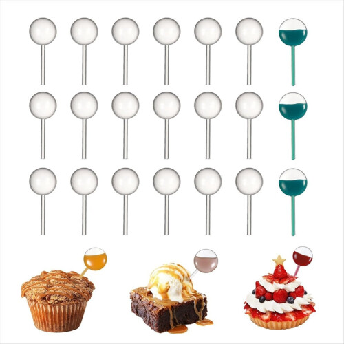 Σετ Διακόσμησης για Cupcakes και Μαρμελάδα 100 Τεμαχίων, Πλαστικό Eye Dr 2
