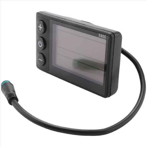 Electric Bicycle Display 24V/36V/48V Waterproof LCD S866 Controller Pa 1
