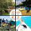 2pcs Garden Solar Panel Stand Holder Steel Mobile Rack Foldable Suppor 6