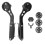 Bike Computer Mount Flat Handle Integrated Bicycle Camera Holder Left 11