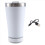 Vaso térmico USB de 16 oz con Bluetooth, reutilizable, de acero inoxidable, de doble pared 4