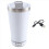 Vaso térmico USB de 16 oz con Bluetooth, reutilizable, de acero inoxidable, de doble pared 3