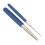 2Pcs/Set Iron Wire Winding Rods Wrapping Tool Blue with 10 Size Loop f 3