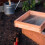 Setaccio da giardino in cedro portatile per compost, terra e terriccio grezzo 4