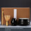 Japanese Matcha Tea Set Making Tool Indoor Drinking Accessories Black 3