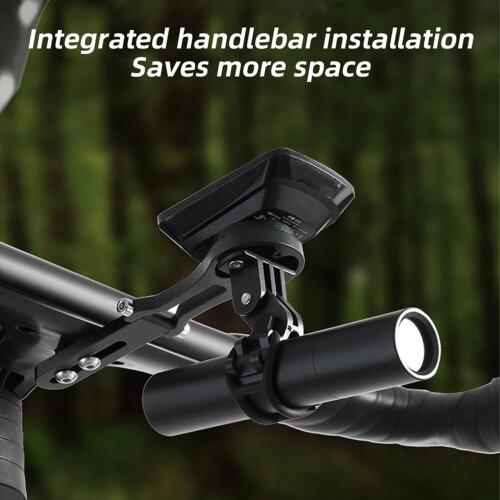 Bicycle Computer Stand Road Bike Integrated Handlebar Adjustable Angle 2
