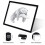A4 LED Light Pad,USB Powered Drawing Board,Adjustable Brightness Traci 7