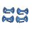 1 Set Titanium Bike Locking Pedal Bicycle Plate Bow Tie Shape for Zero 1