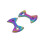 1 Set Titanium Bike Locking Pedal Bicycle Plate Bow Tie Shape for Zero 5