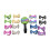 1 Set Titanium Bike Locking Pedal Bicycle Plate Bow Tie Shape for Zero 3
