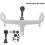 Adjustable Computer Mount, Bike Bicycle Light Extended Mount,for Madon 3
